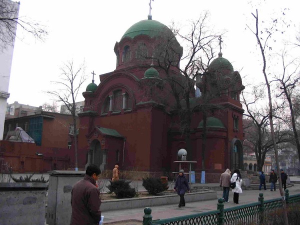 Церковь покрова пресвятой богородицы. Харбин, Китай