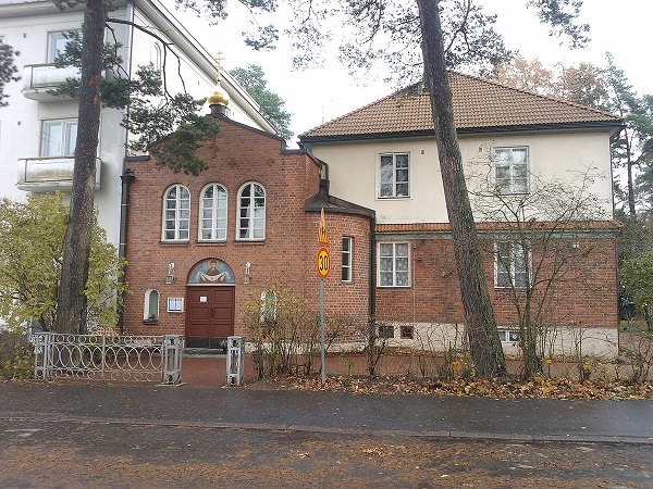 Церковь покрова пресвятой богородицы. Хельсинки, Финляндия