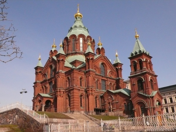 Кафедральный собор успения пресвятой богородицы. Хельсинки, Финляндия