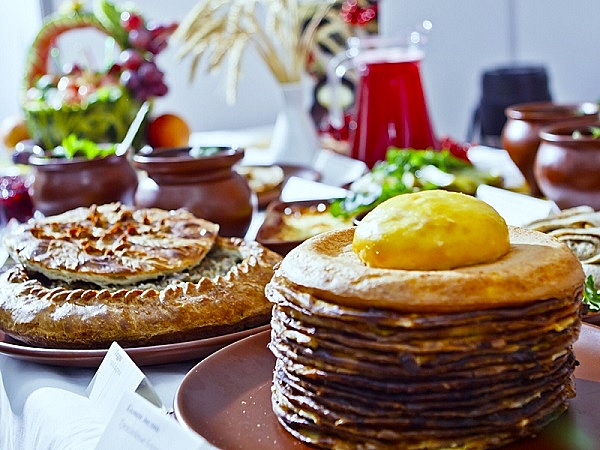 Коман мелна (блины трехслойные)