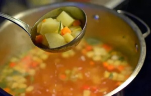 Суп из брюквы с картофелем и ячневой крупой - Исторические рецепты