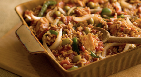 ИСПАНСКАЯ КУРИЦА С ОЛИВКАМИ