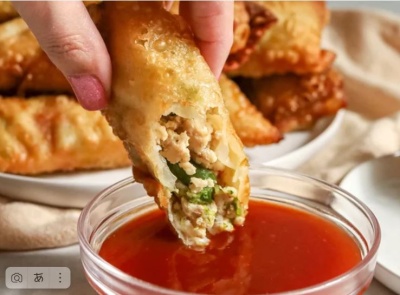 Рецепт хрустящих куриных рулетиков с яйцом